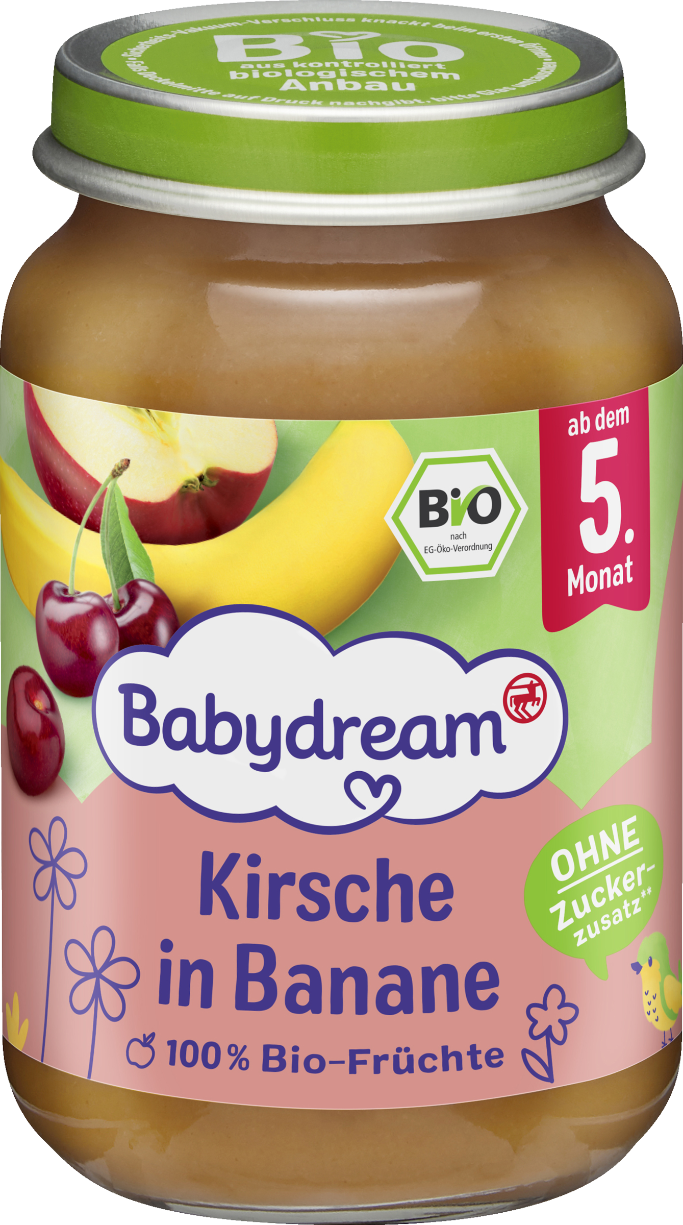 Babydream Organic Cherry in Banana