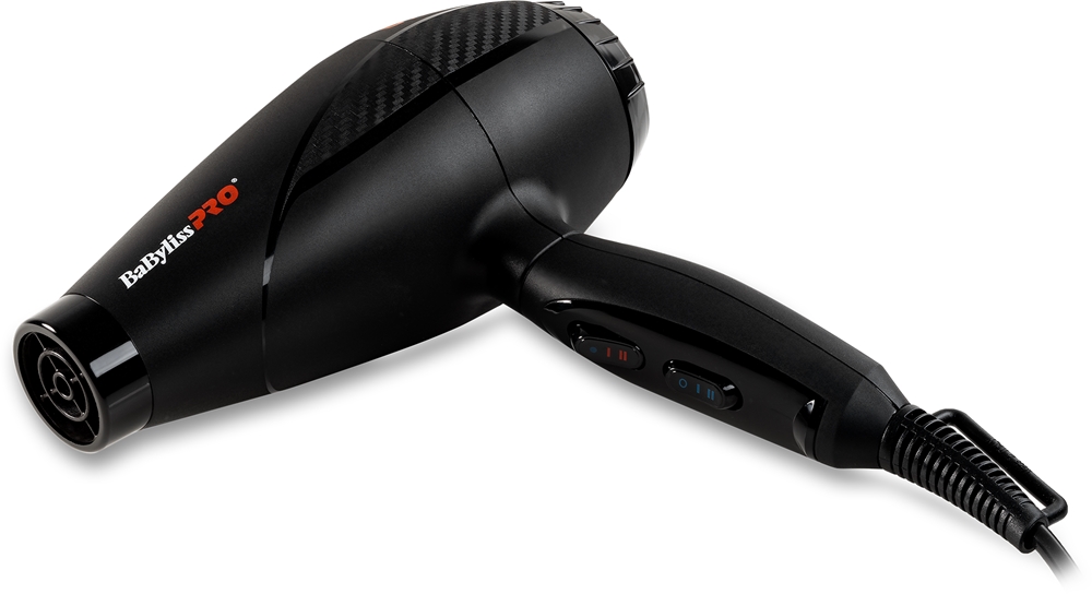 BaByliss PRO Black Star extremely powerful hair dryer with ionic technology