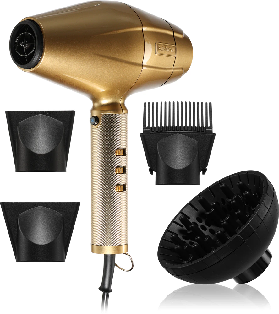 BaByliss PRO FXBDG1E GOLDFX 2200W professional hair dryer with ionizer
