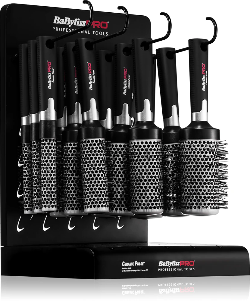BaByliss PRO Pro Ceramic Pulse BABBCTR2E Set (+ Hairbrush)