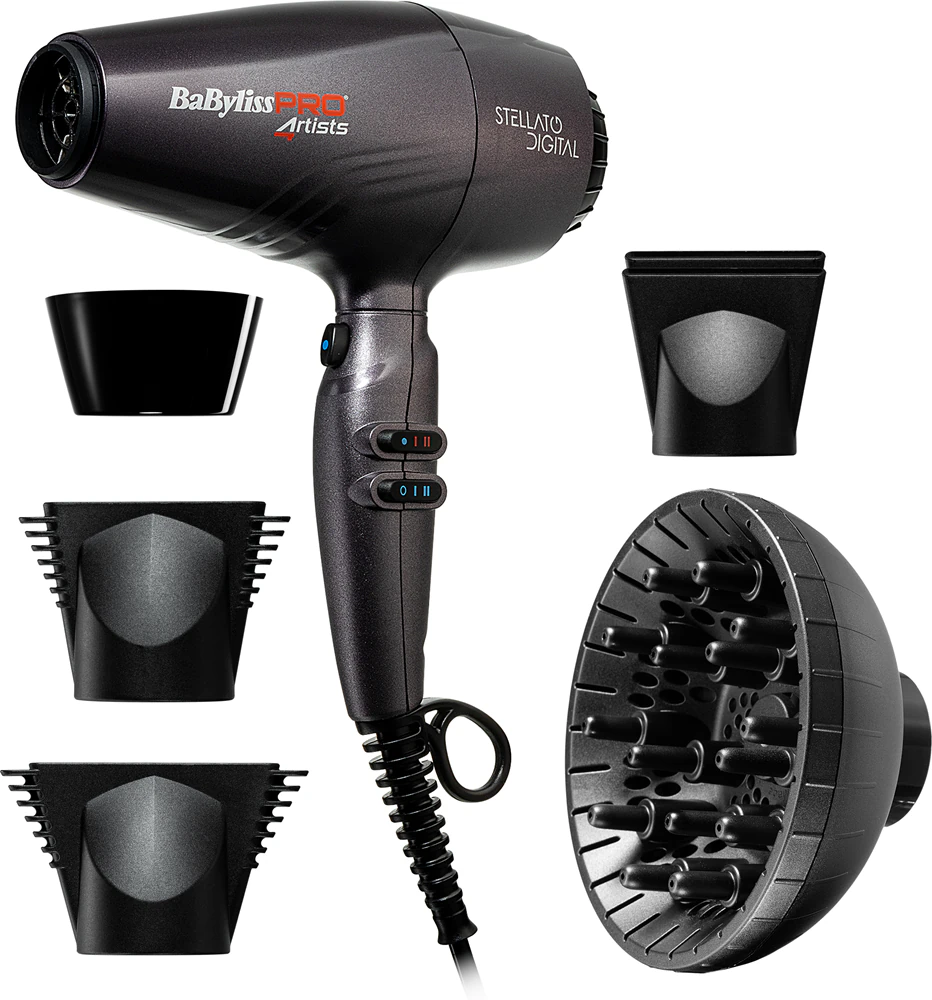 BaByliss PRO Stellato Digital BAB7500IE hair dryer