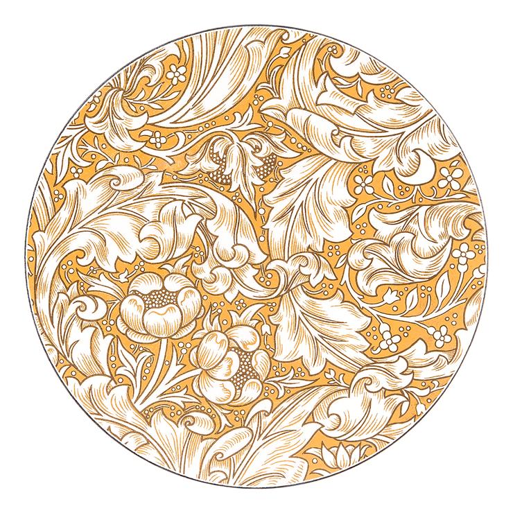 ary-home Bachelors Button Trivet