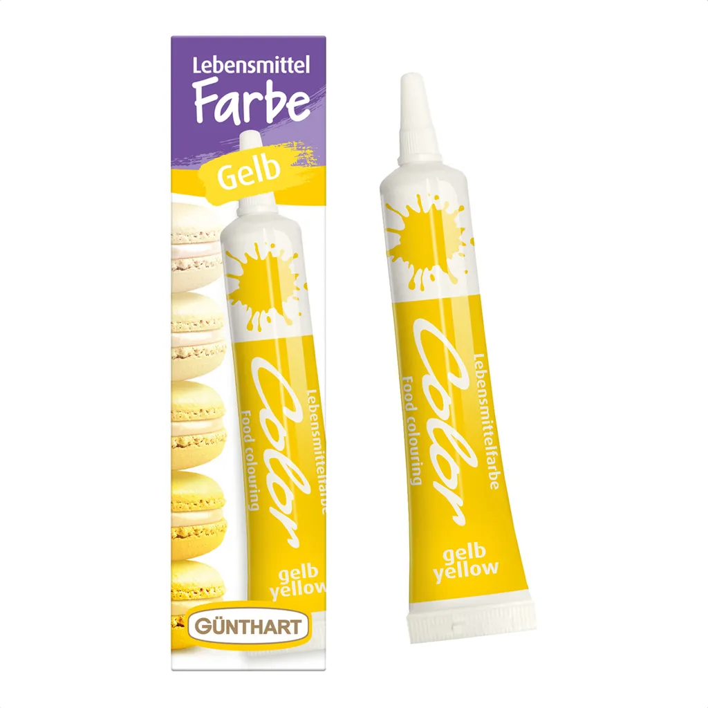 Günthart BackDecor food coloring yellow 20g