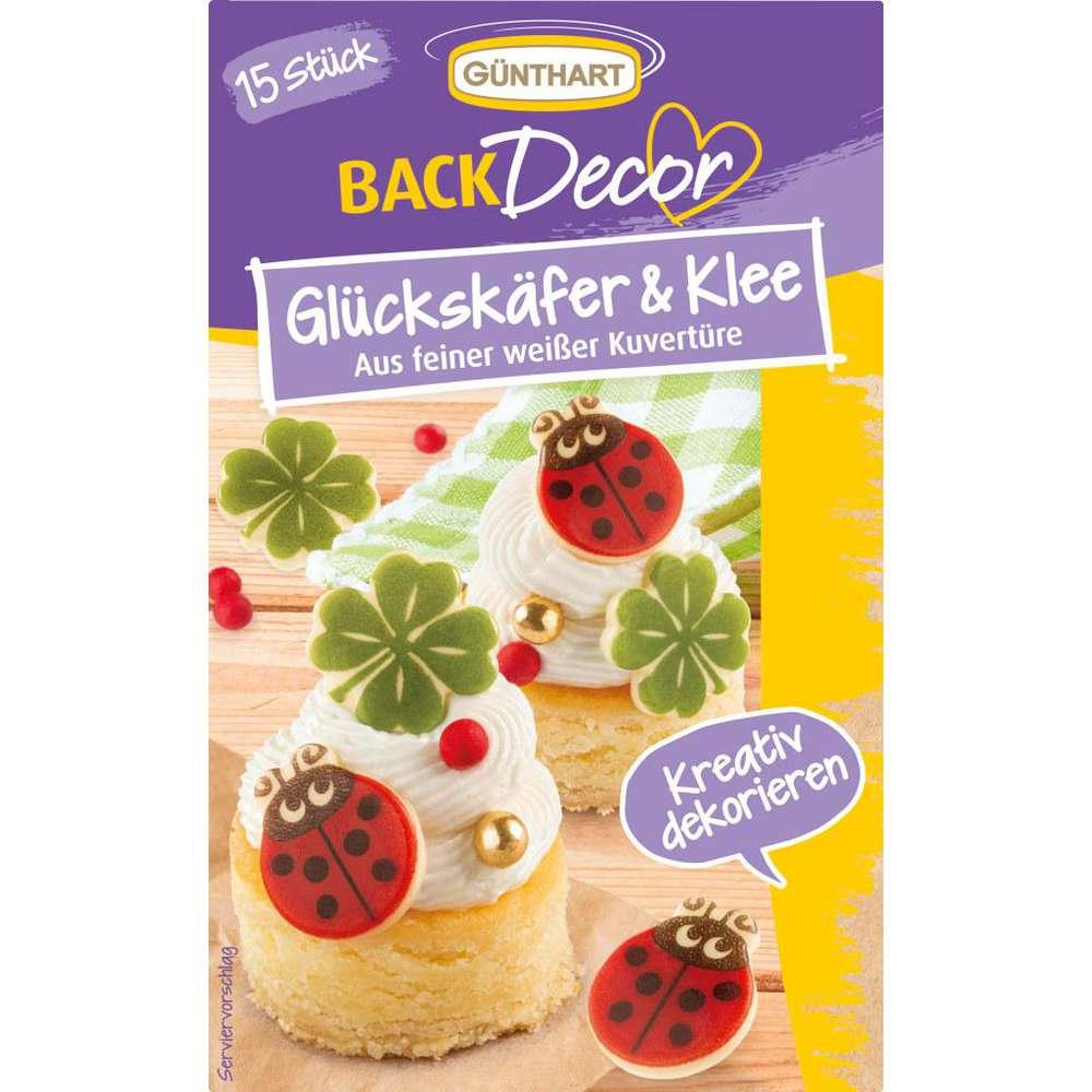 Günthart Baking decoration ladybug & clover
