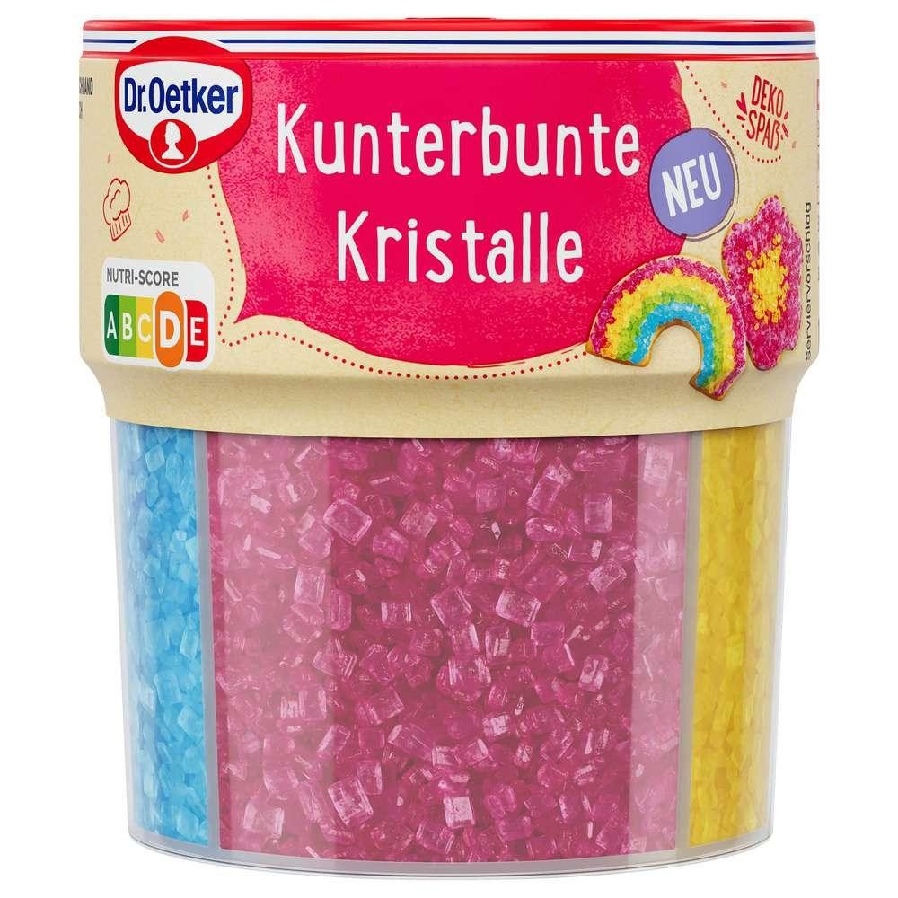 Dr. Oetker Baking decoration, colorful crystals