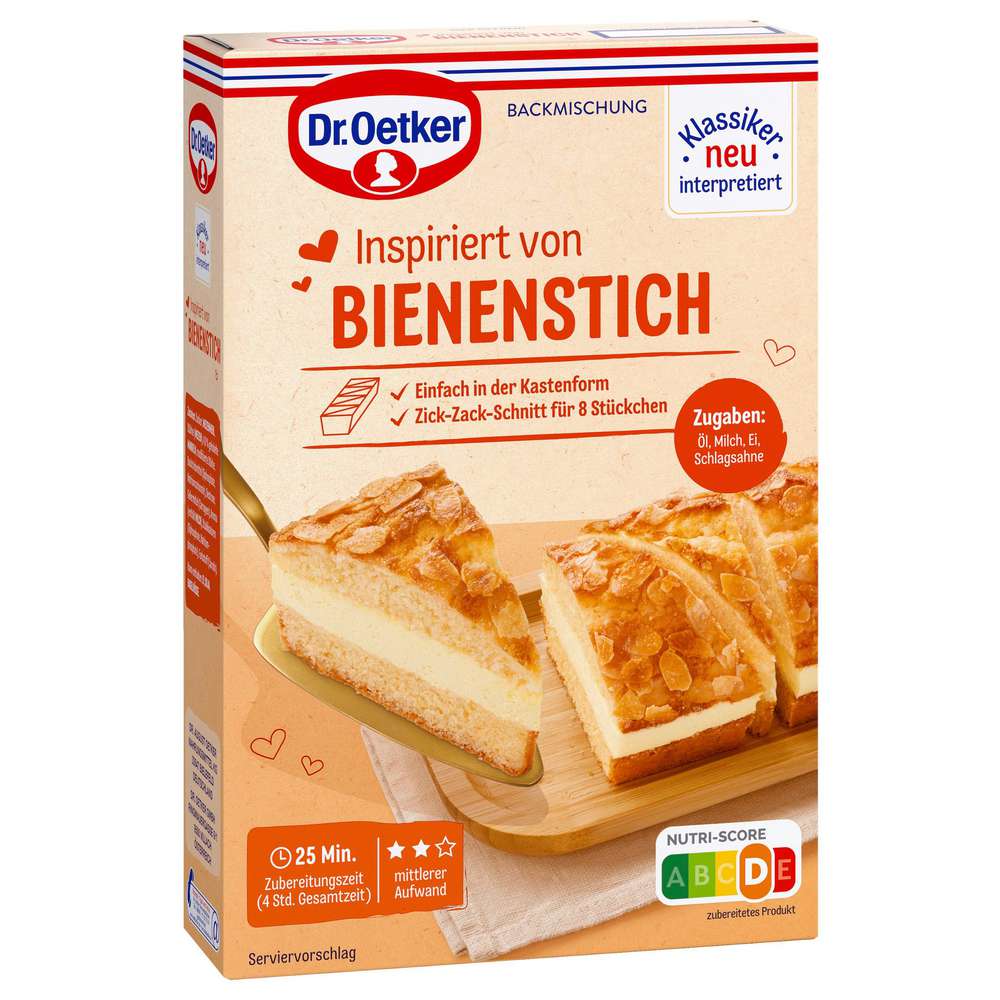 Bee sting cake mix