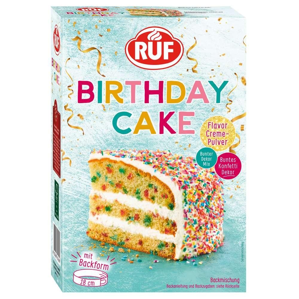 RUF Baking mix, Birthday Cake