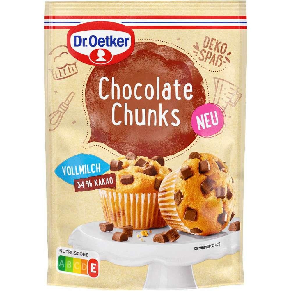 Dr. Oetker Baking mix Chocolate Chunks, whole milk