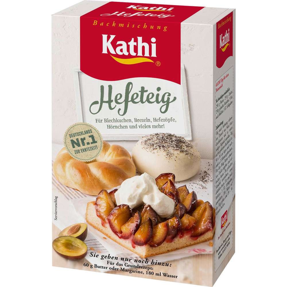 Kathi Baking mix, yeast dough