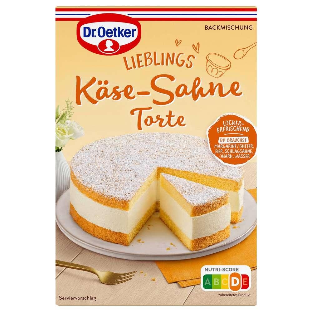 Dr. Oetker Baking mix, cheese and cream cake