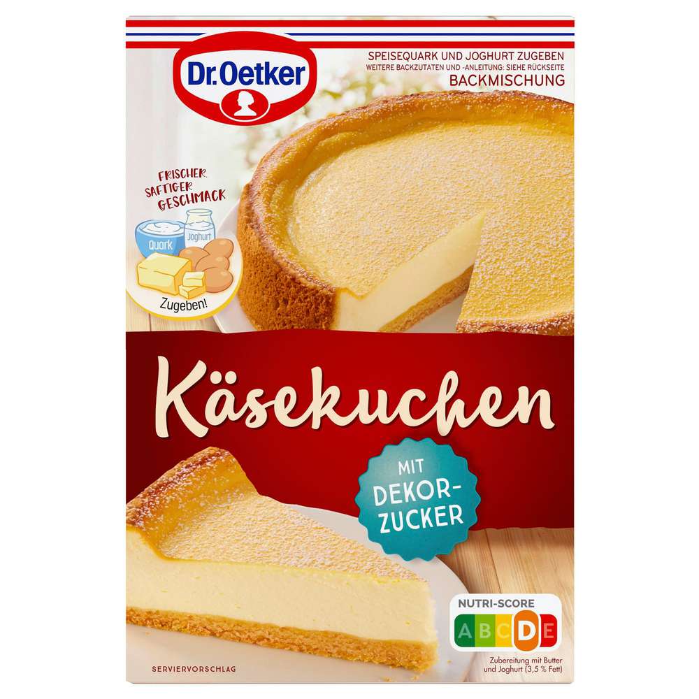 Dr. Oetker Backmischung Käsekuchen