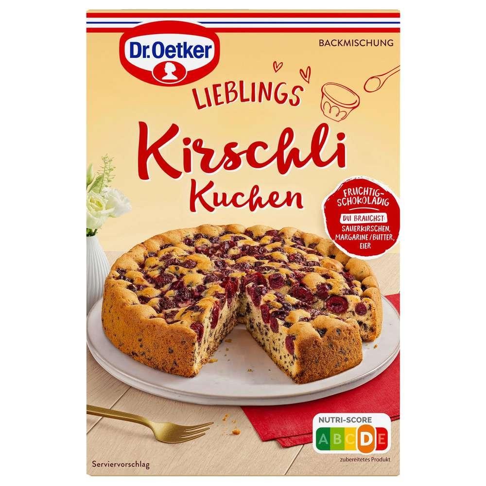 Dr. Oetker Baking mix, Kirschli cake
