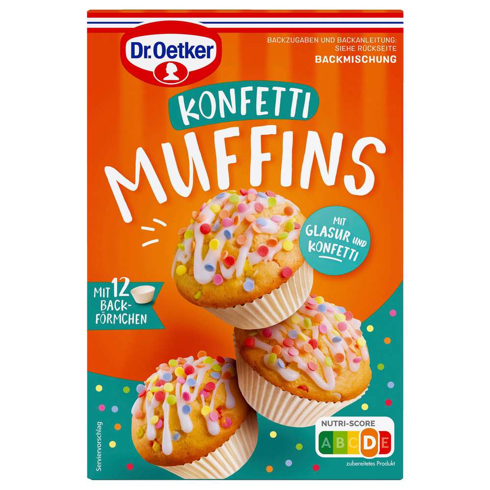 Dr. Oetker Confetti Muffins Baking Mix
