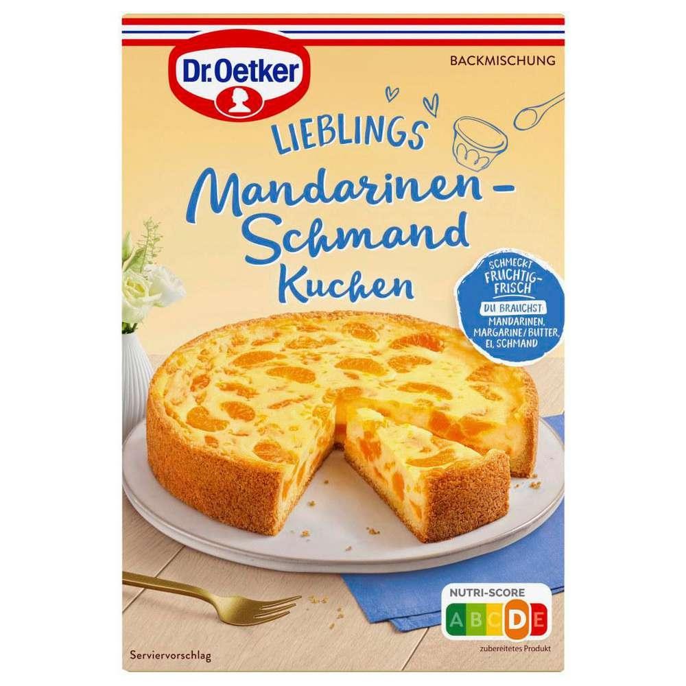 Dr. Oetker Mandarin sour cream cake mix
