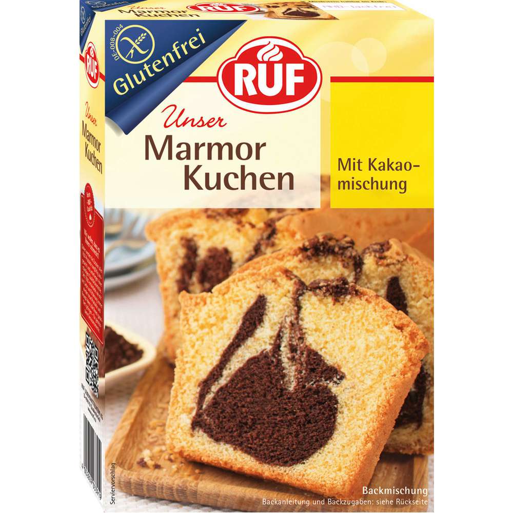RUF Baking mix marble cake with cocoa mixture
