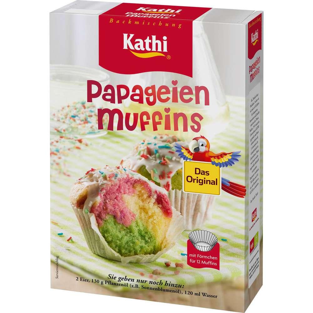 Kathi Baking mix, parrot muffins