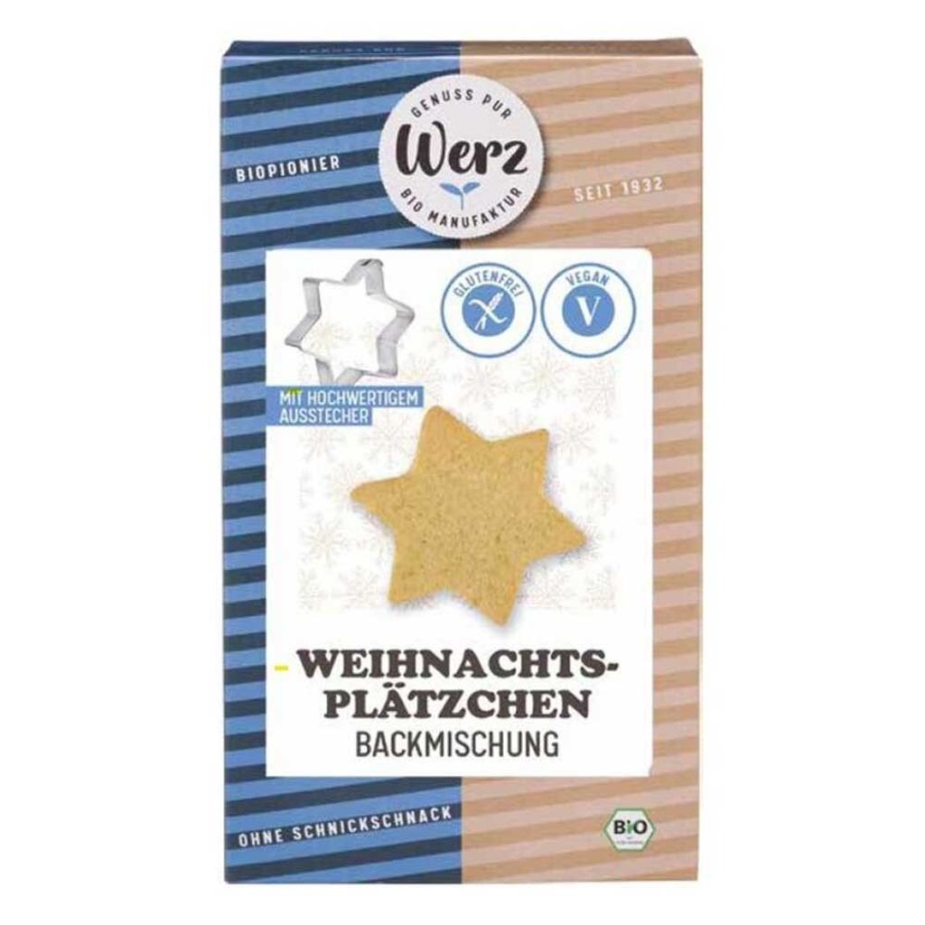 naturkorn mühle Werz Baking mix - Wholemeal cookies with star cutter 500g