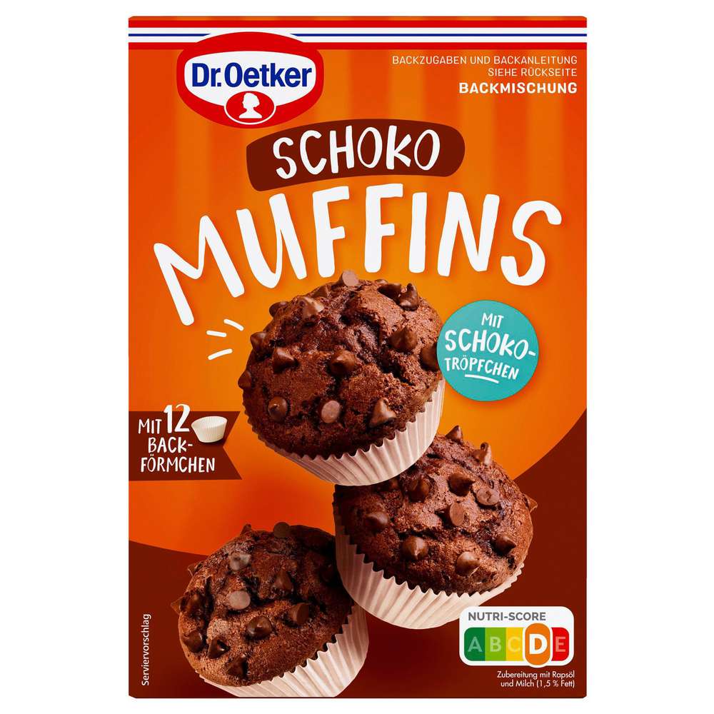 Dr. Oetker Chocolate muffin baking mix