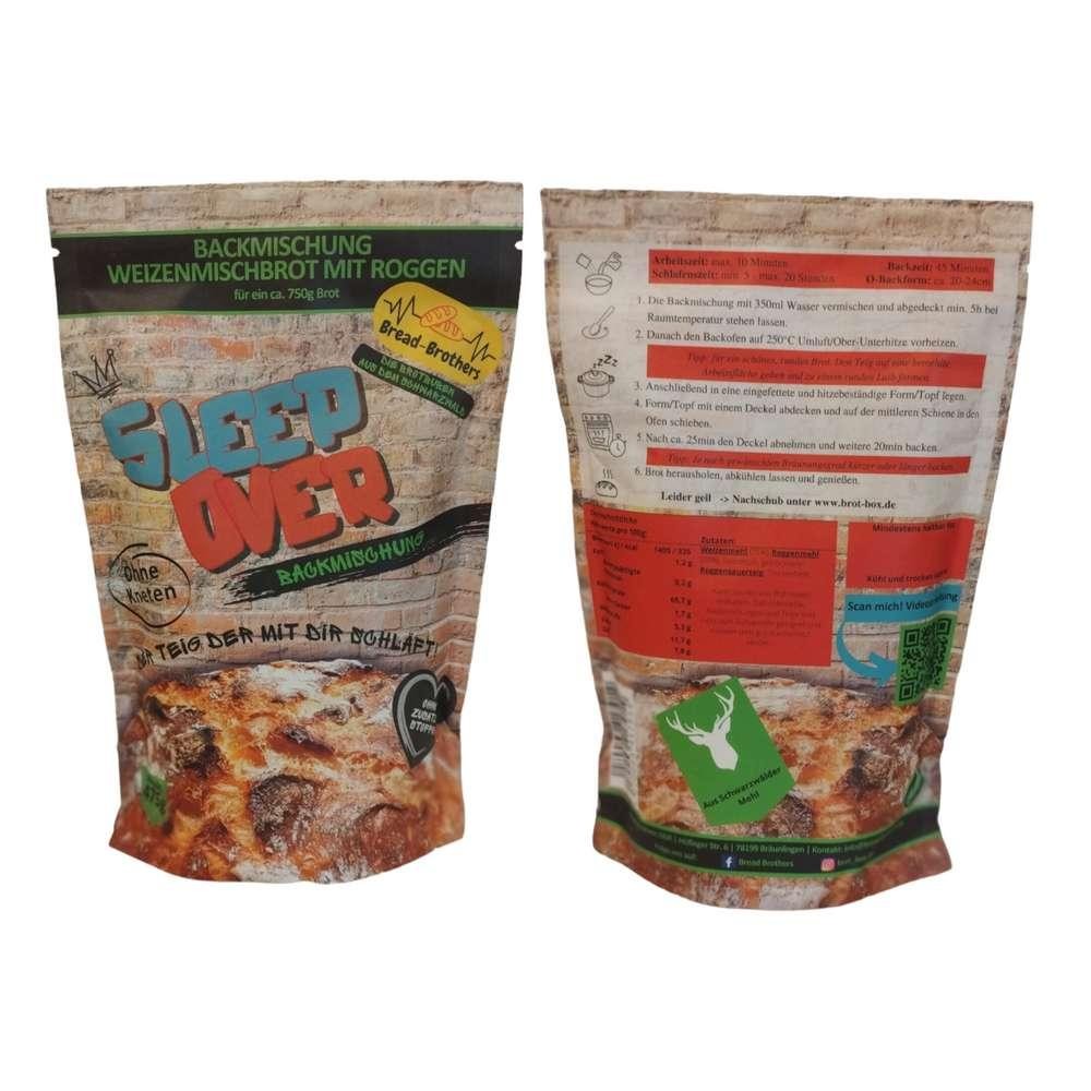 Sleepover Baking mix, mixed wheat bread rye