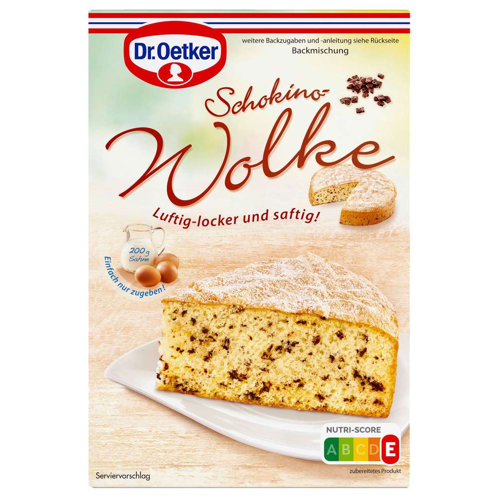 Dr. Oetker Cloud Baking Mix, Chocolate Cake