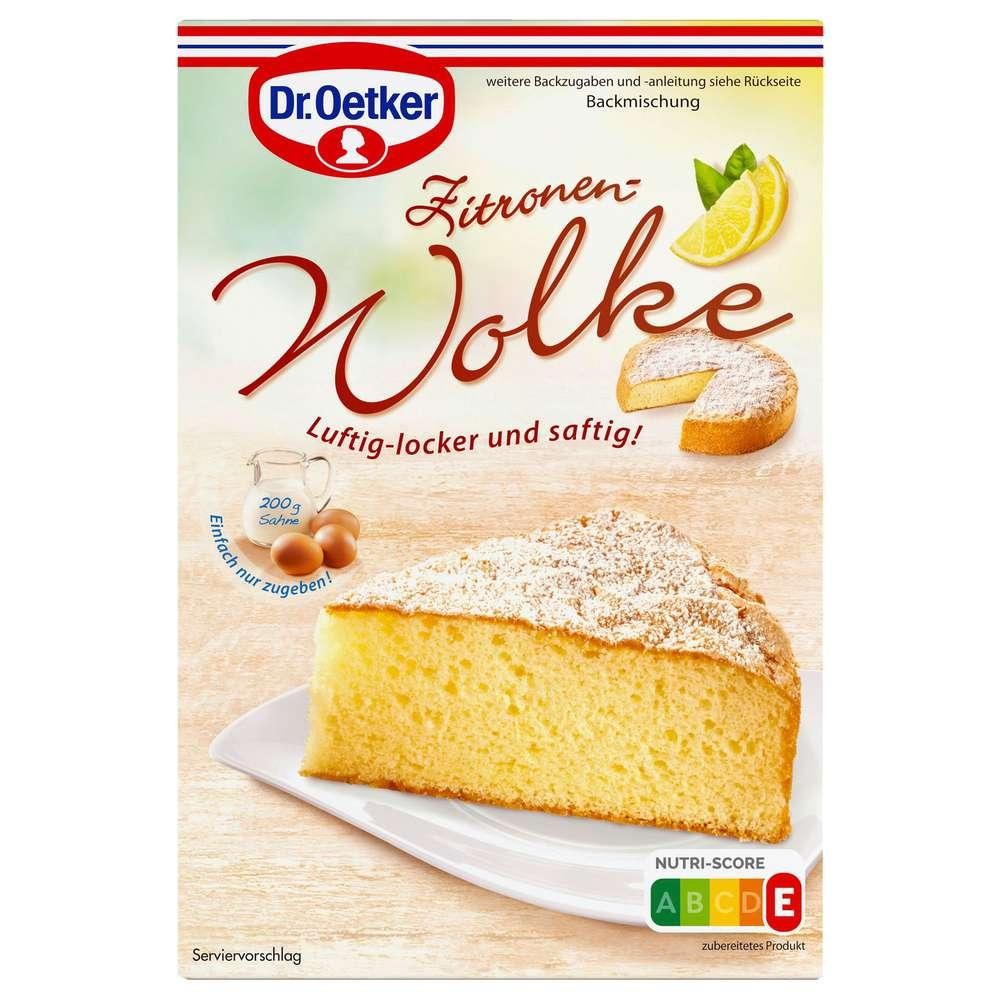 Dr. Oetker Baking mix cloud, lemon cake