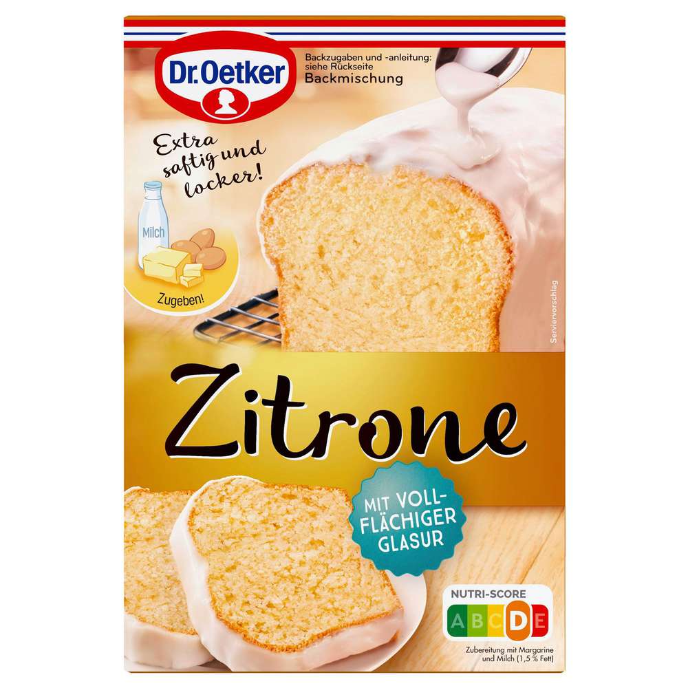 Dr. Oetker Backmischung Zitronenkuchen