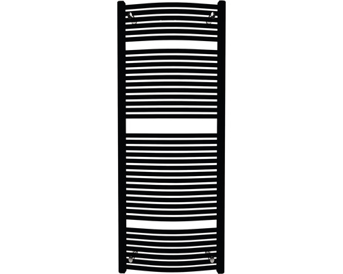 Rotheigner SWING bathroom radiator 1215 x 595 mm matt black, connection on both sides at the bottom