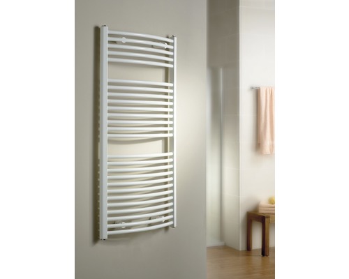 Bathroom radiator Schulte Munich round 1775x600 mm alpine white