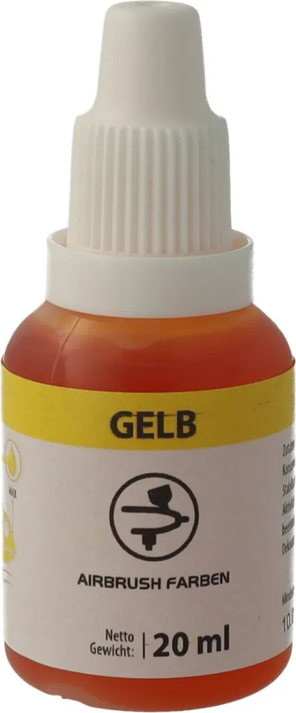 bakeryteam liquid food coloring (airbrush) yellow 20 ml