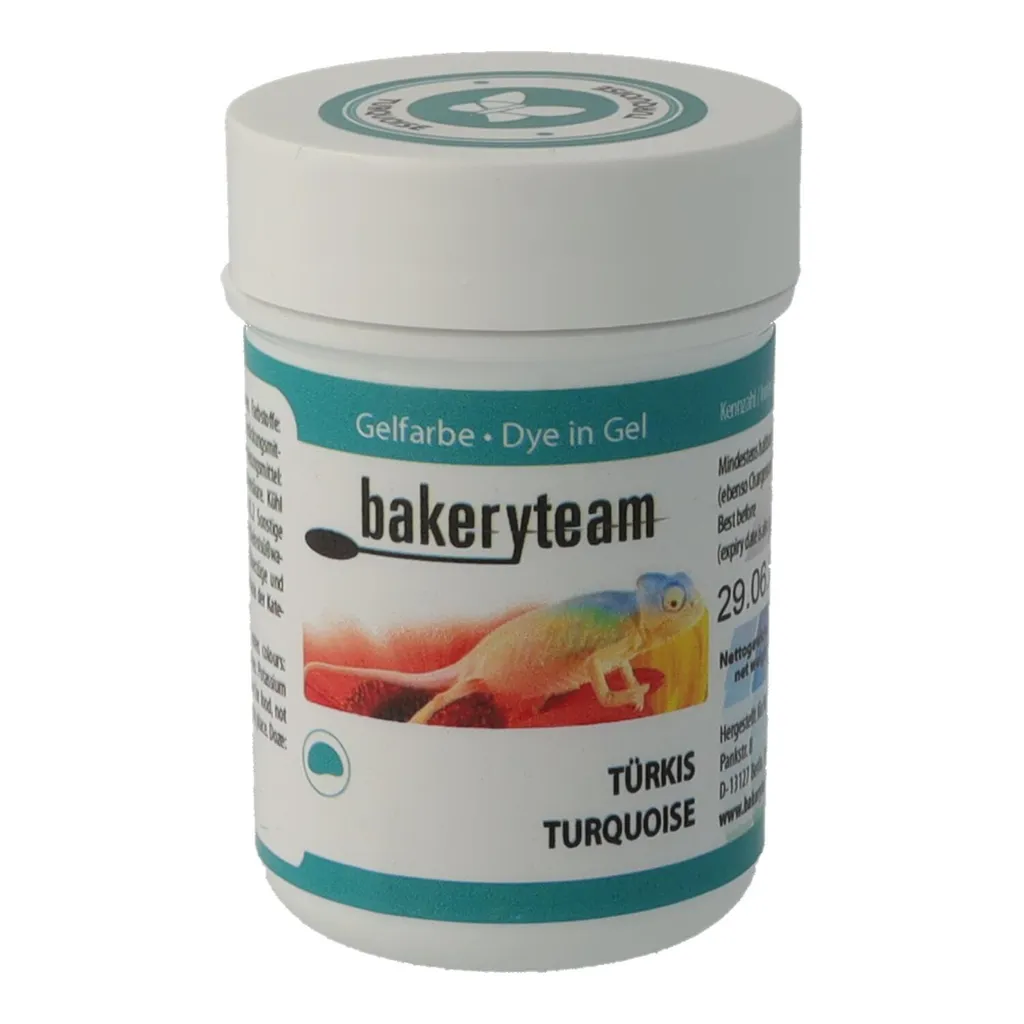 bakeryteam food coloring 35g turquoise