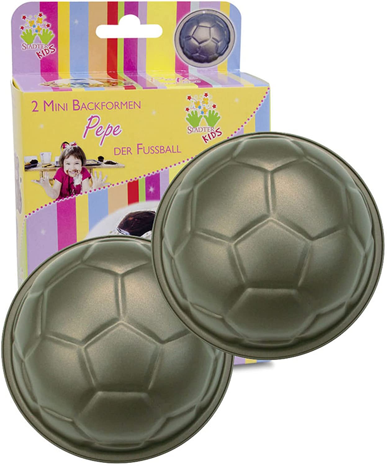 Staedter Baking Tin Cake Baking Mould Pepe the Football
