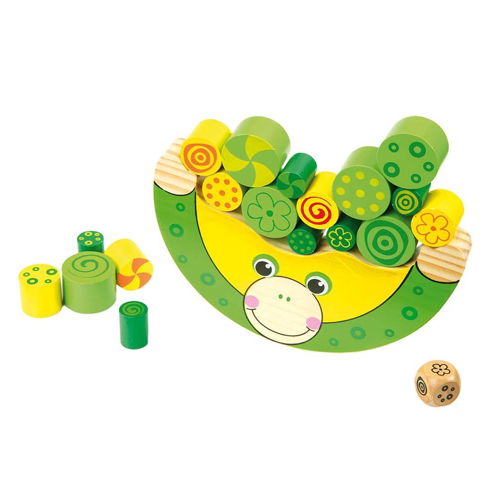 Small Foot by Legler Balancing Frog