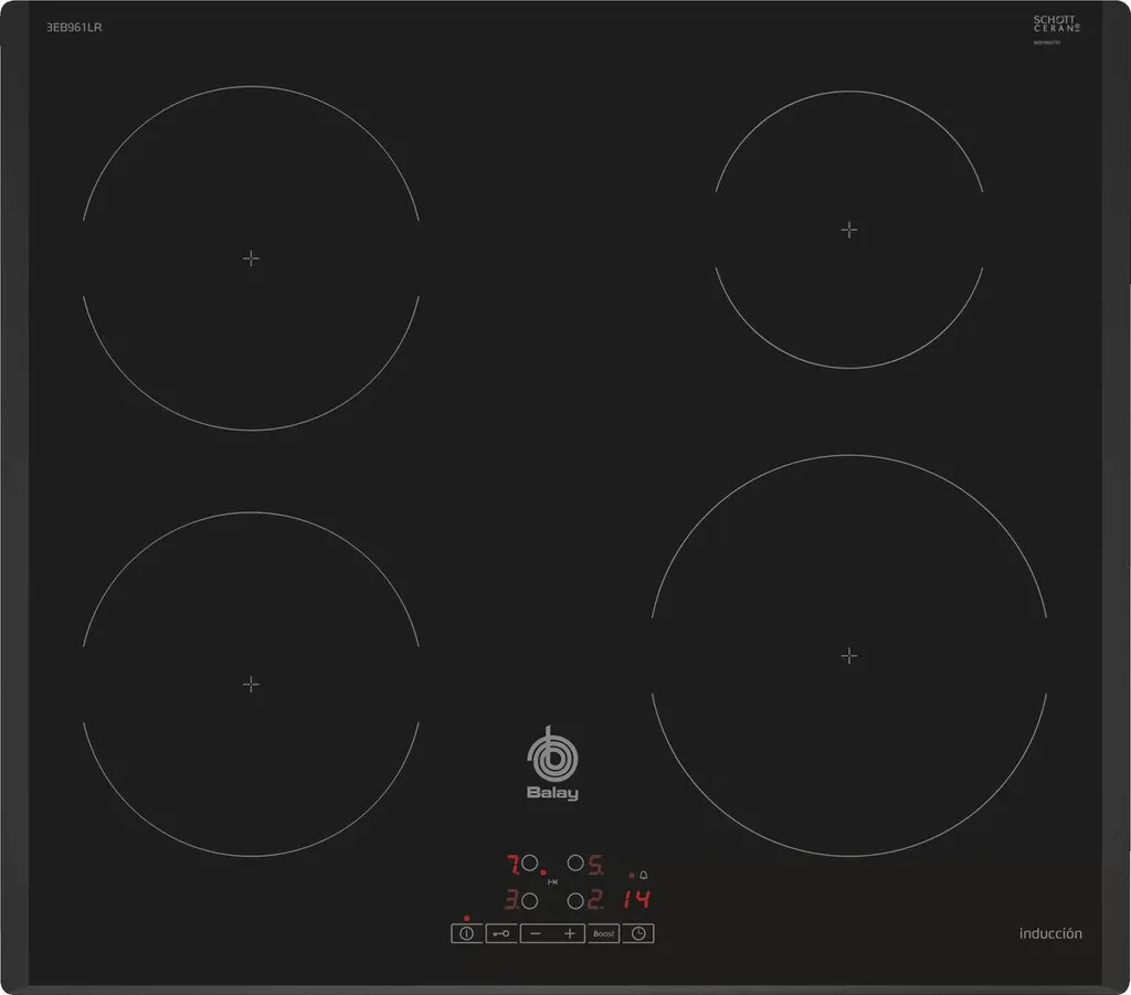 Balay Induction Hob 3EB961LR 7400W Black