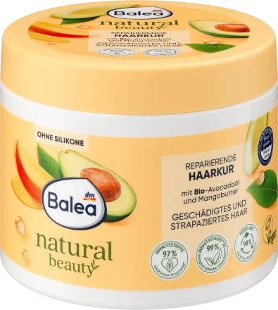 Balea Hair Mask Natural Beauty Repairing, 300 ml