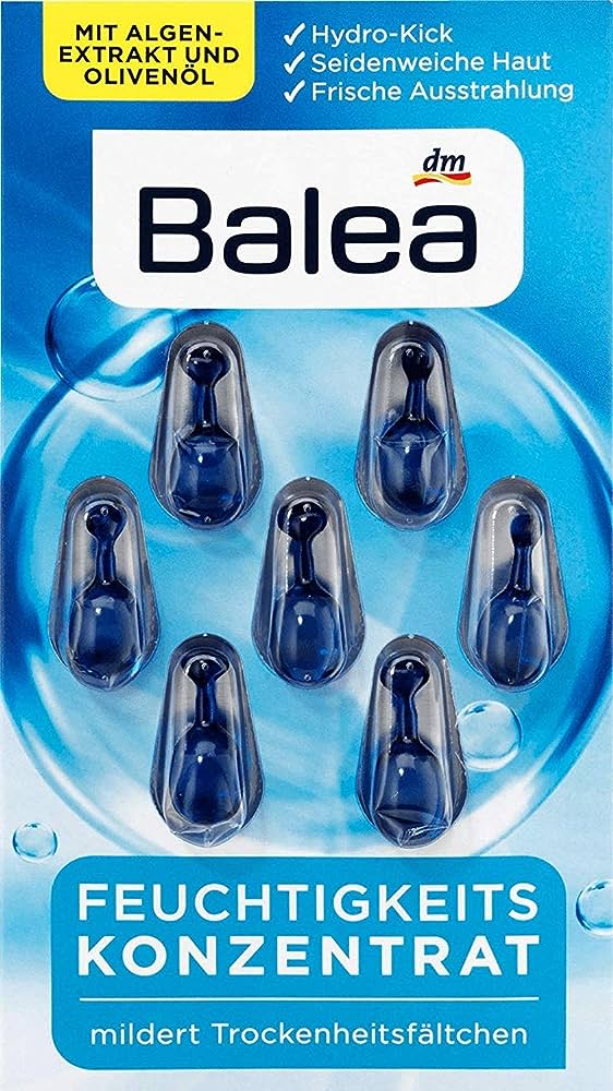 Balea  Moisture concentrate, 7 pcs