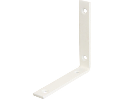 Kaiserthal Beam angle 120x120x20 mm white plastic coated 1 piece