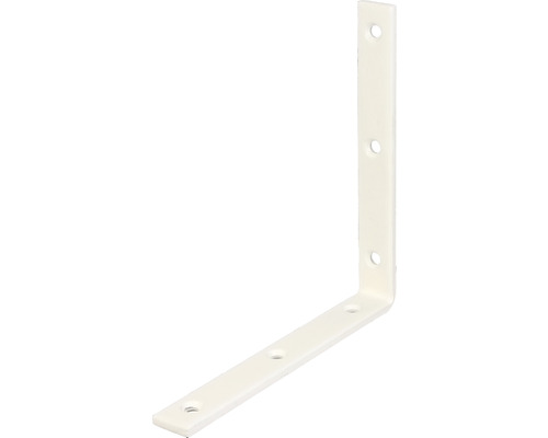 Kaiserthal Beam angle 160x160x20 mm white plastic coated 1 piece