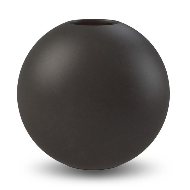 Cooee Design Ball Vase Black