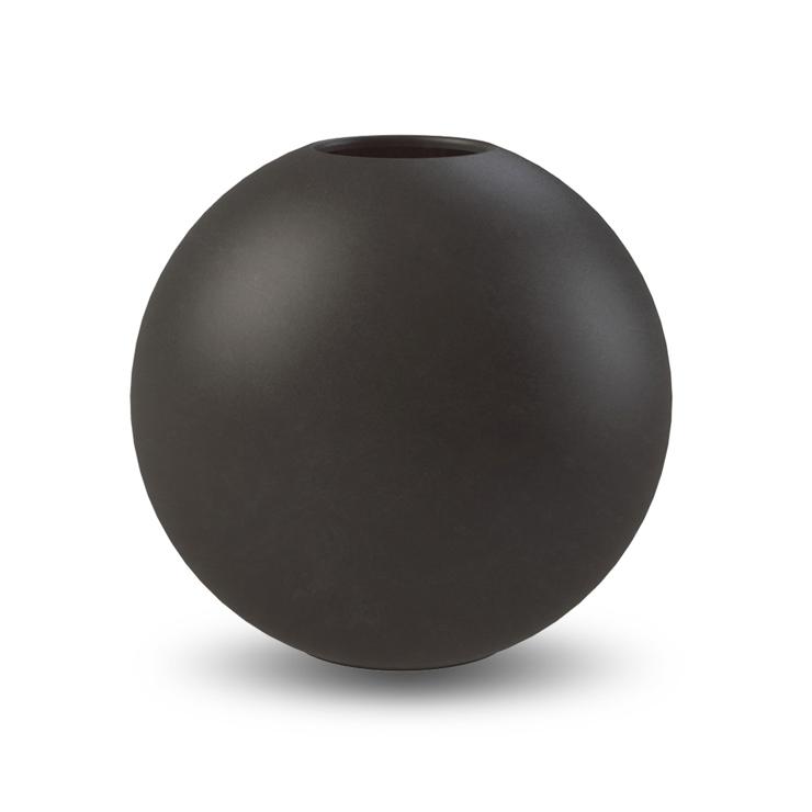 Cooee Design Ball Vase Black