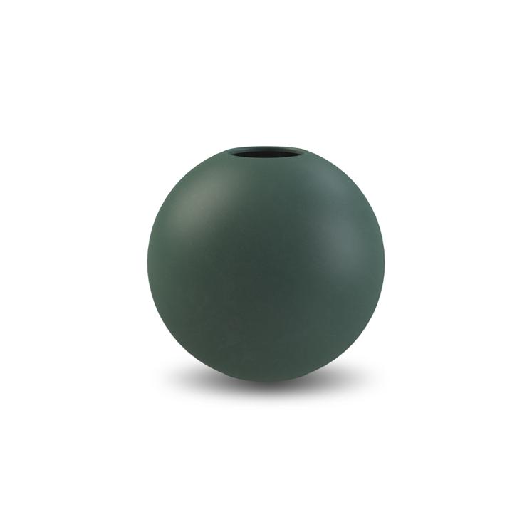 Cooee Design Green Ball Vase Dark