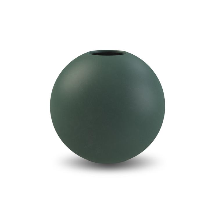 Cooee Design Green Ball Vase Dark
