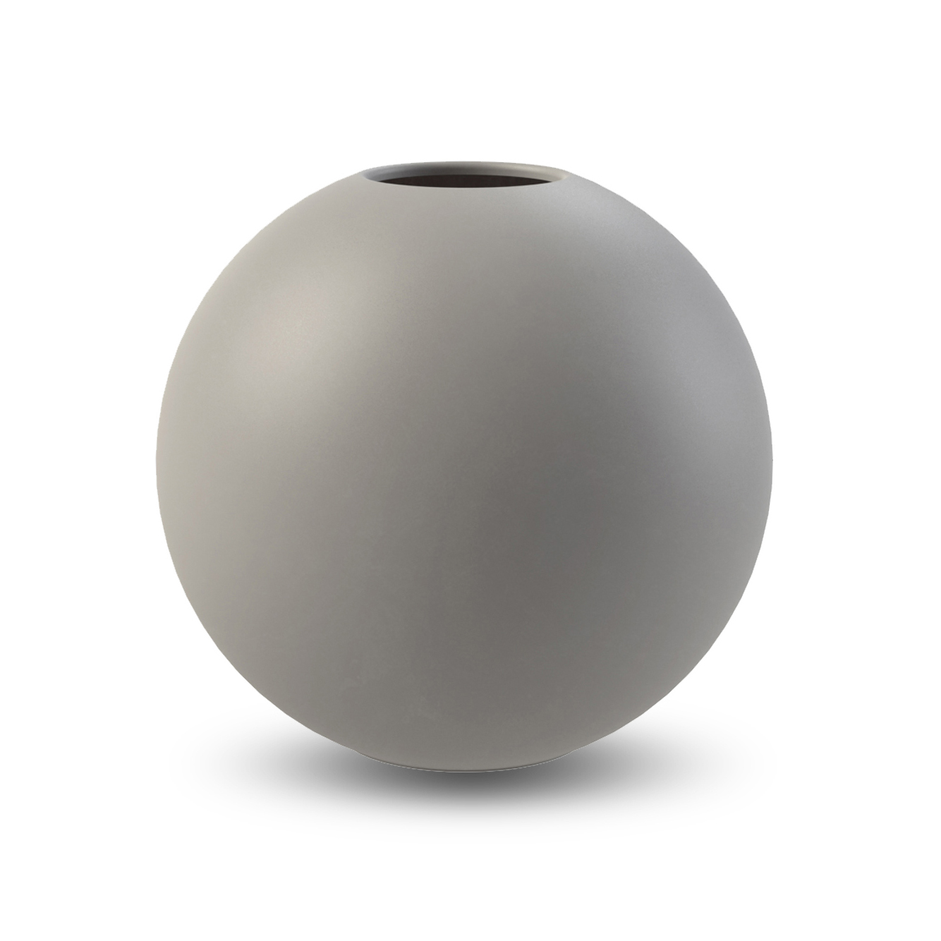Cooee Design Ball Vase grey