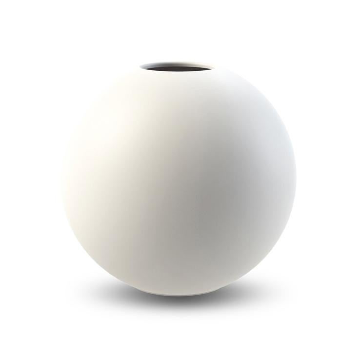 Cooee Design Ball Vase White