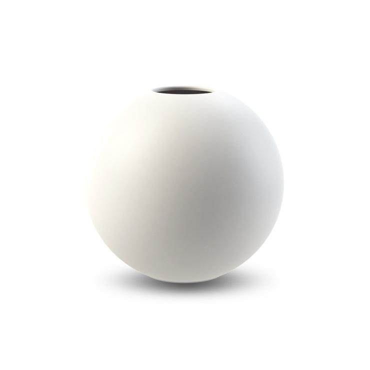 Cooee Design Ball Vase White