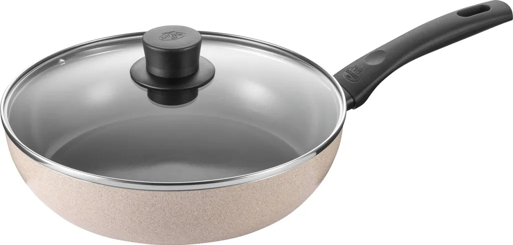 BALLARINI Ledro Ceramic Casserole with Lid 28 cm | 10.0 l | Aluminum, Plastic, Glass