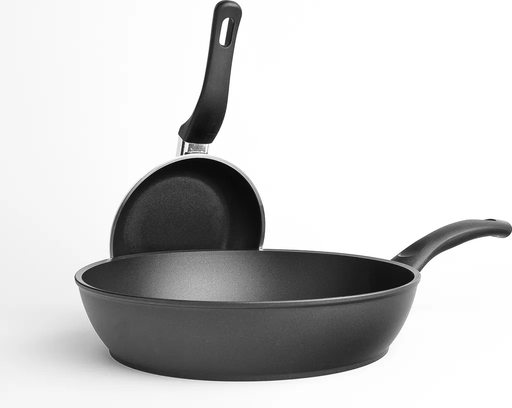 Ballarini Vesuvio Cortan Schmorpfanne 28 cm + FREE Eierfpanne Ø 16 cm, 820000.2