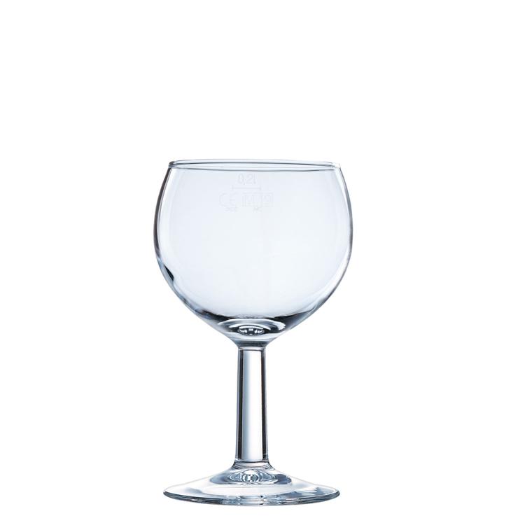 Arcoroc Balloon red wine 25 cl with filling line 0.2 ltr. |-|, contents: 250 ml, D: 84 mm, H: 138 mm