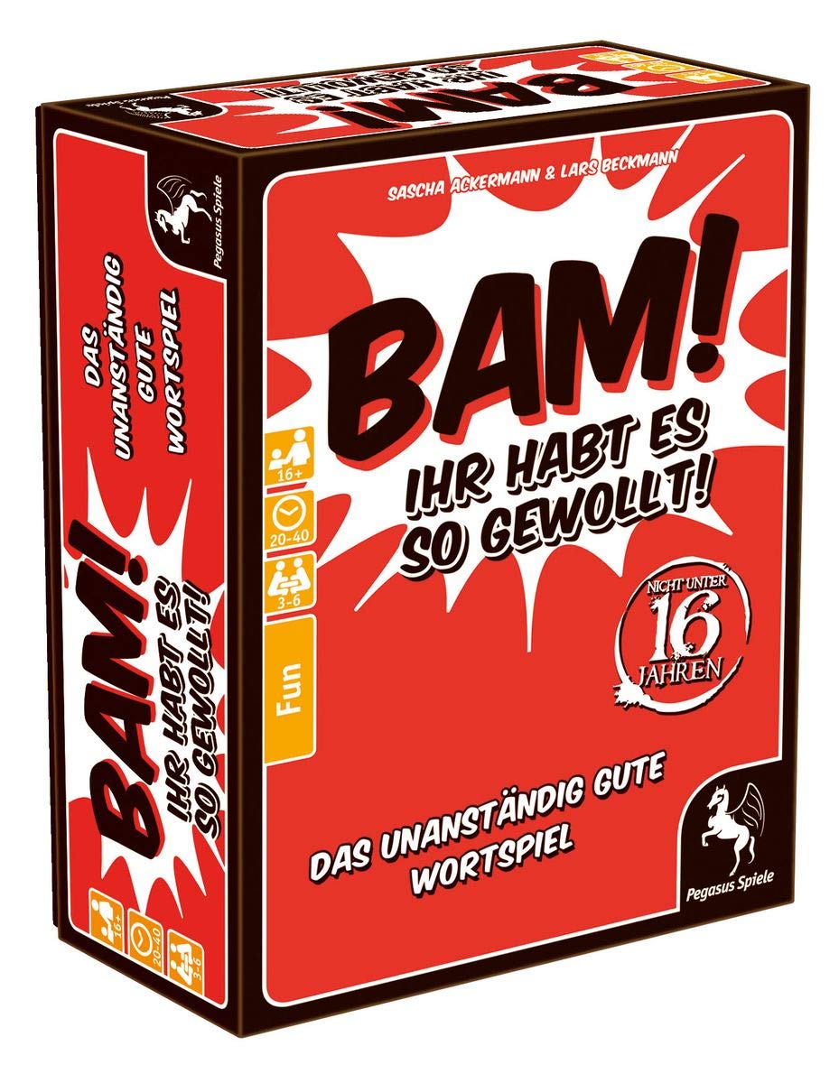 Pegasus Spiele Bam Youve Asked For It