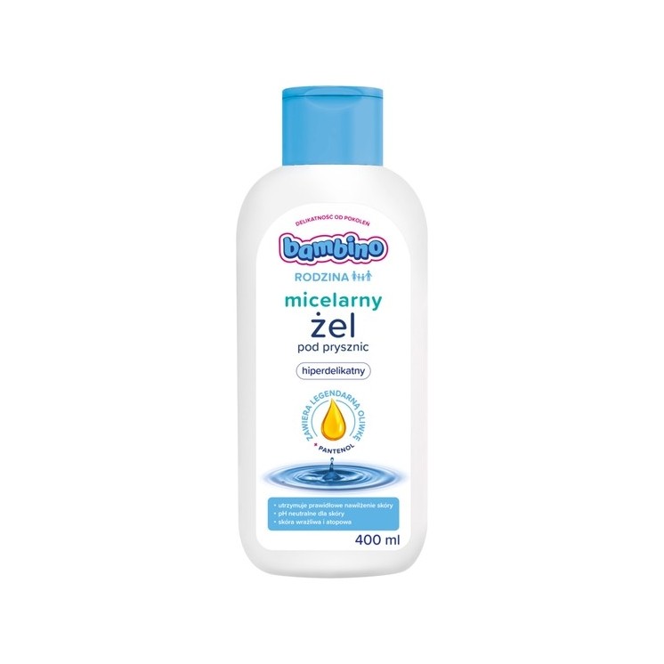 Bambino Rodzina Micellar Shower Gel Hyper-Gentle 400 ml