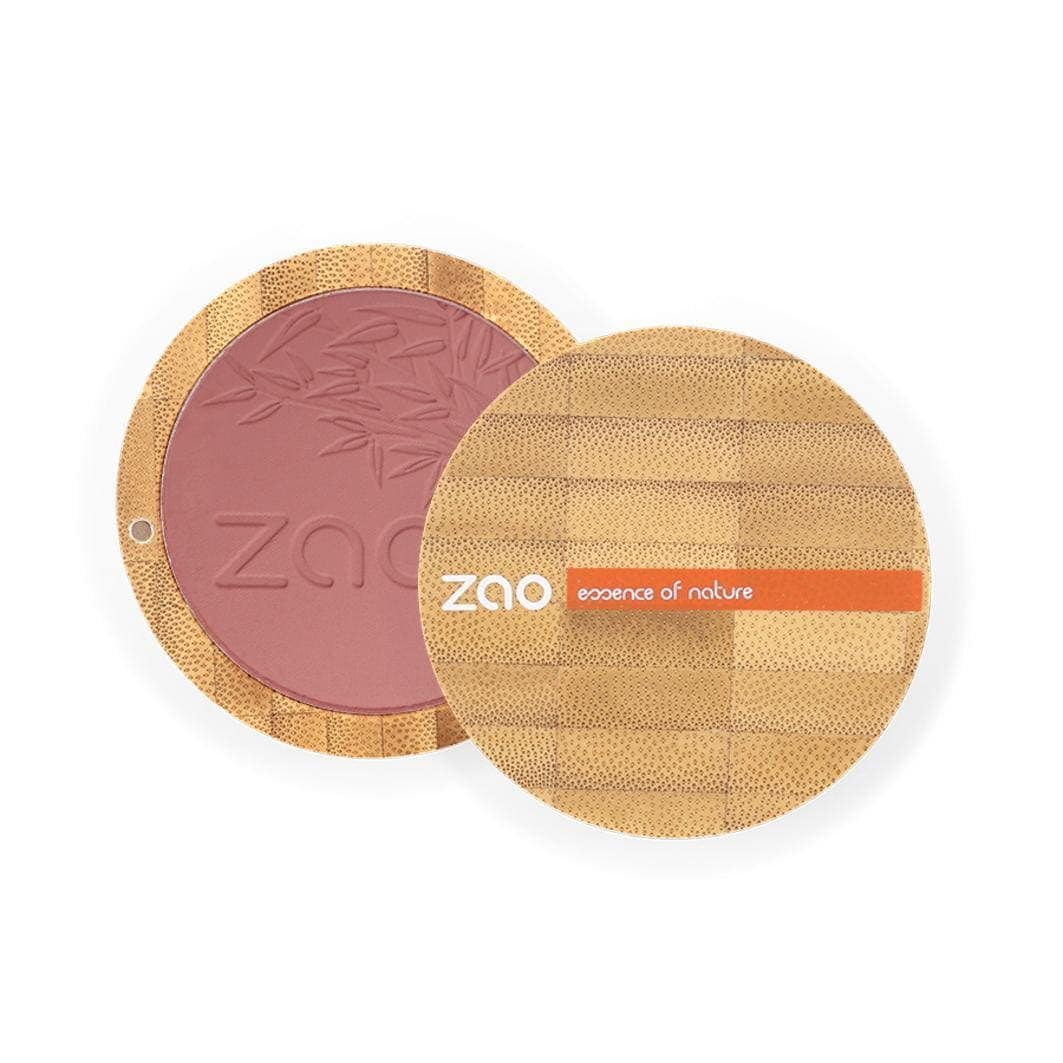 ZAO Bamboo Compact Blush,322 - Brown Pink